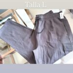 Jogger gris, talla L