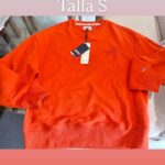 Sudadera naranja, talla S