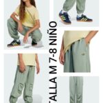 Pants verde claro, Talla M, 7-8 Niño